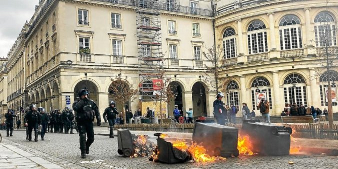 Rennes : plusieurs lycées bloqués et une manifestation déterminée